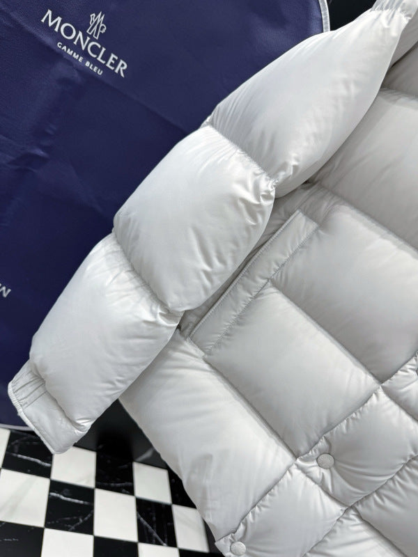 HOODED PUFFER DOWN JACKET