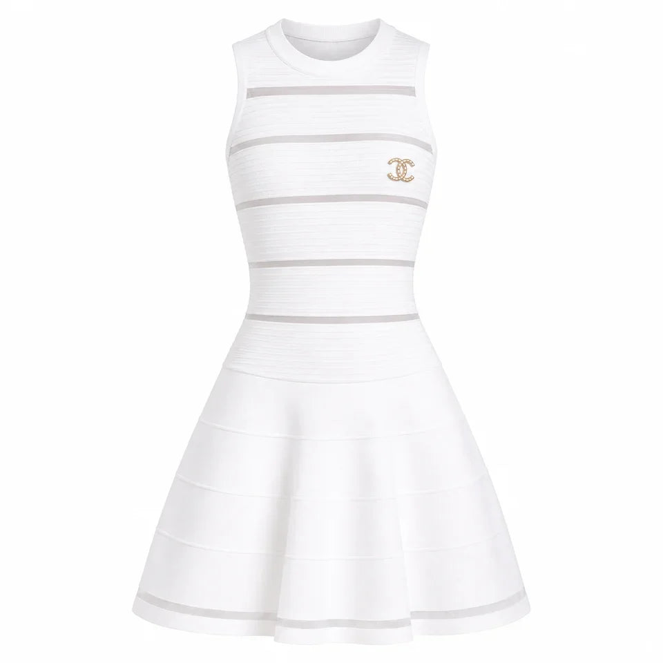 KNIT MINI DRESS