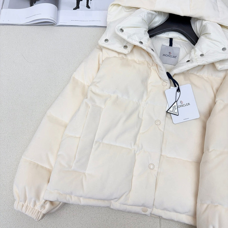 HOODED QUILTED WINTER PUFFER JACKET