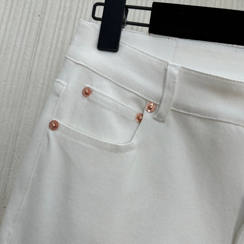 HIGH-WAIST FLARE PANTS