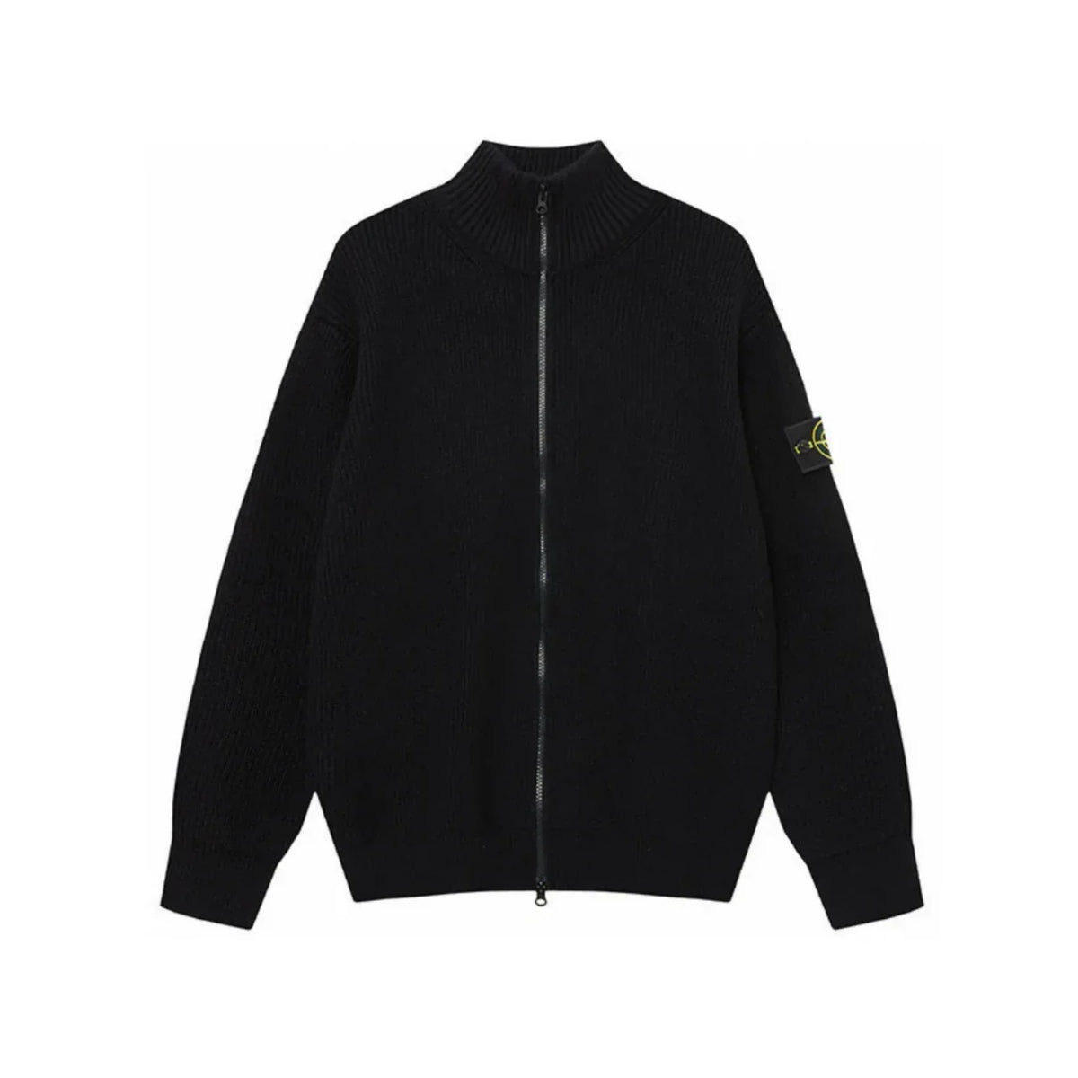 ZIP KNIT CARDIGAN