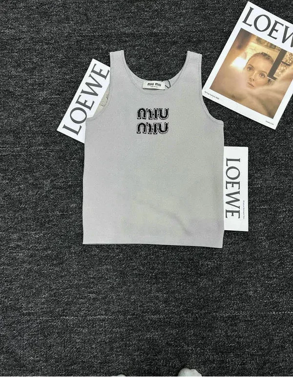RIBBED KNIT TANK