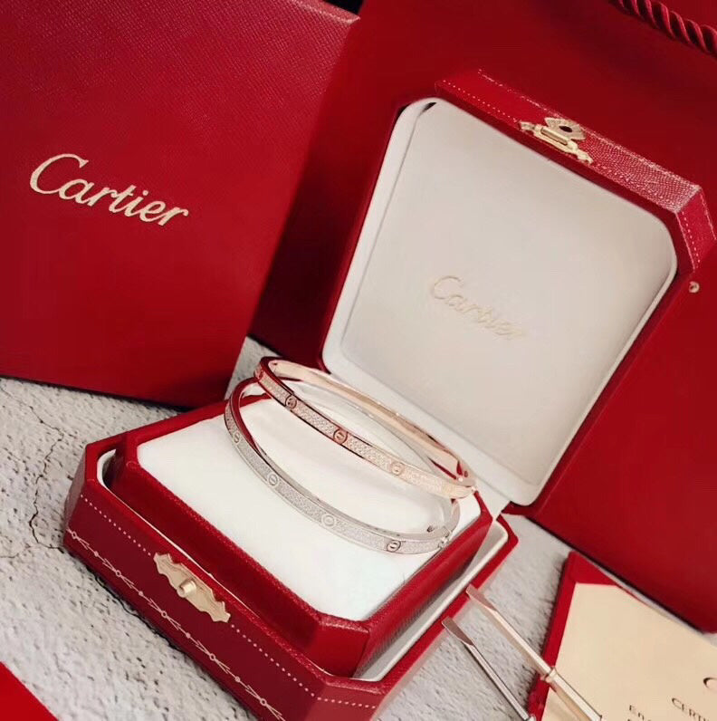 CRYSTAL-ACCENT SLIM HINGED BANGLE BRACELETS SET