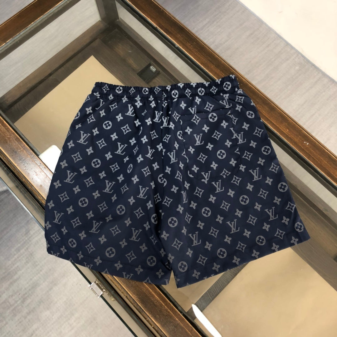 MONOGRAM PRINT SWIM SHORTS – MULTICOLOR