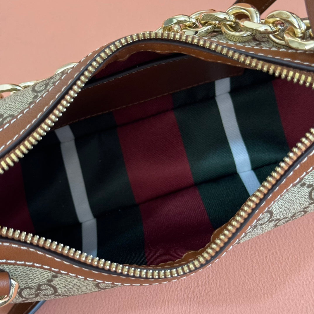 BEIGE MONOGRAM BAG