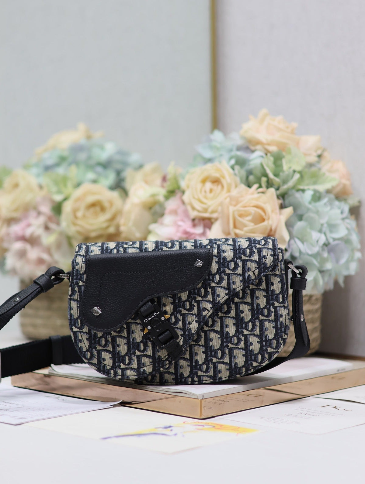 MONOGRAM SADDLE CROSSBODY BAG