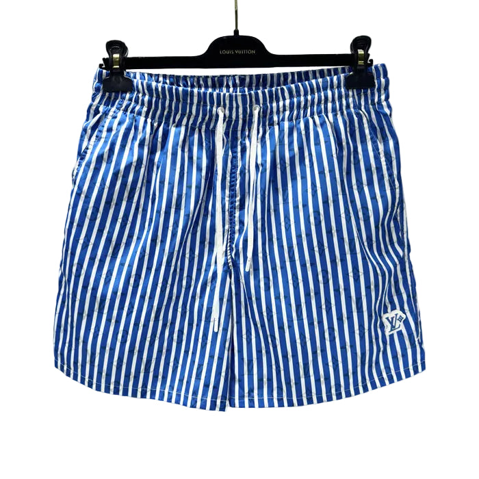 STRIPED SWIM SHORTS
