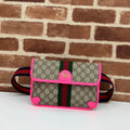 STRIPE MINI BELT BAG – PINK EDITION