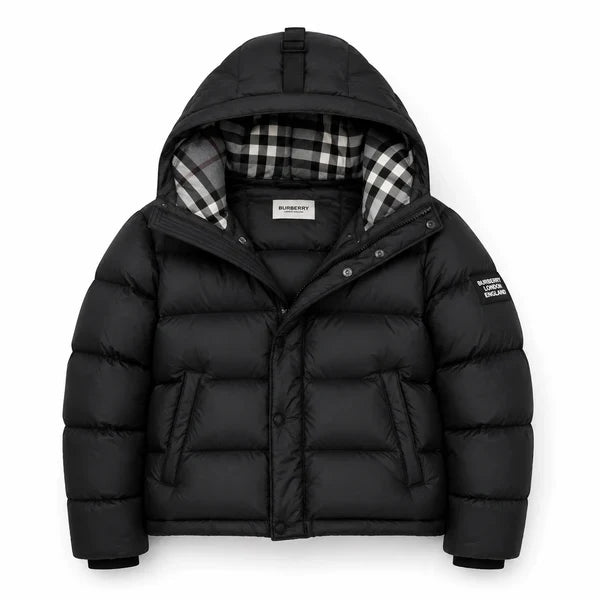 HOODED QUILTED JACKET