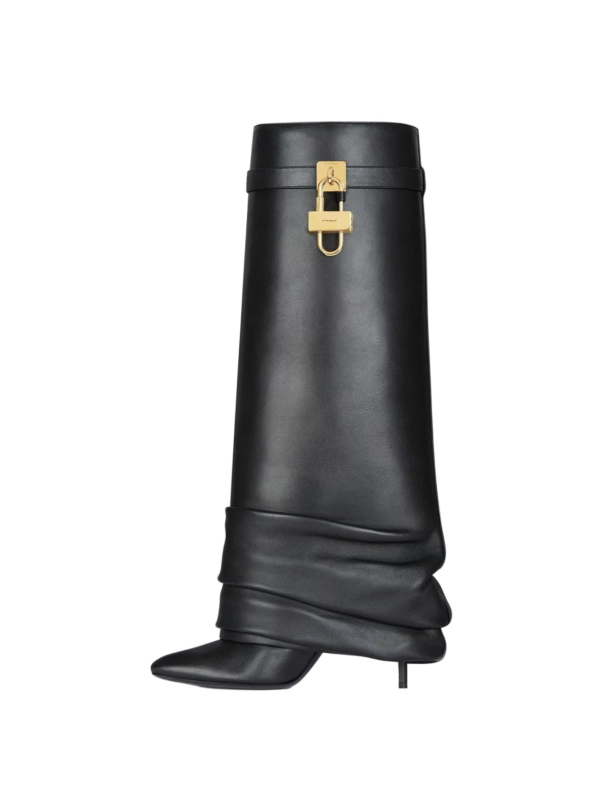 LEATHER KNEE BOOTS