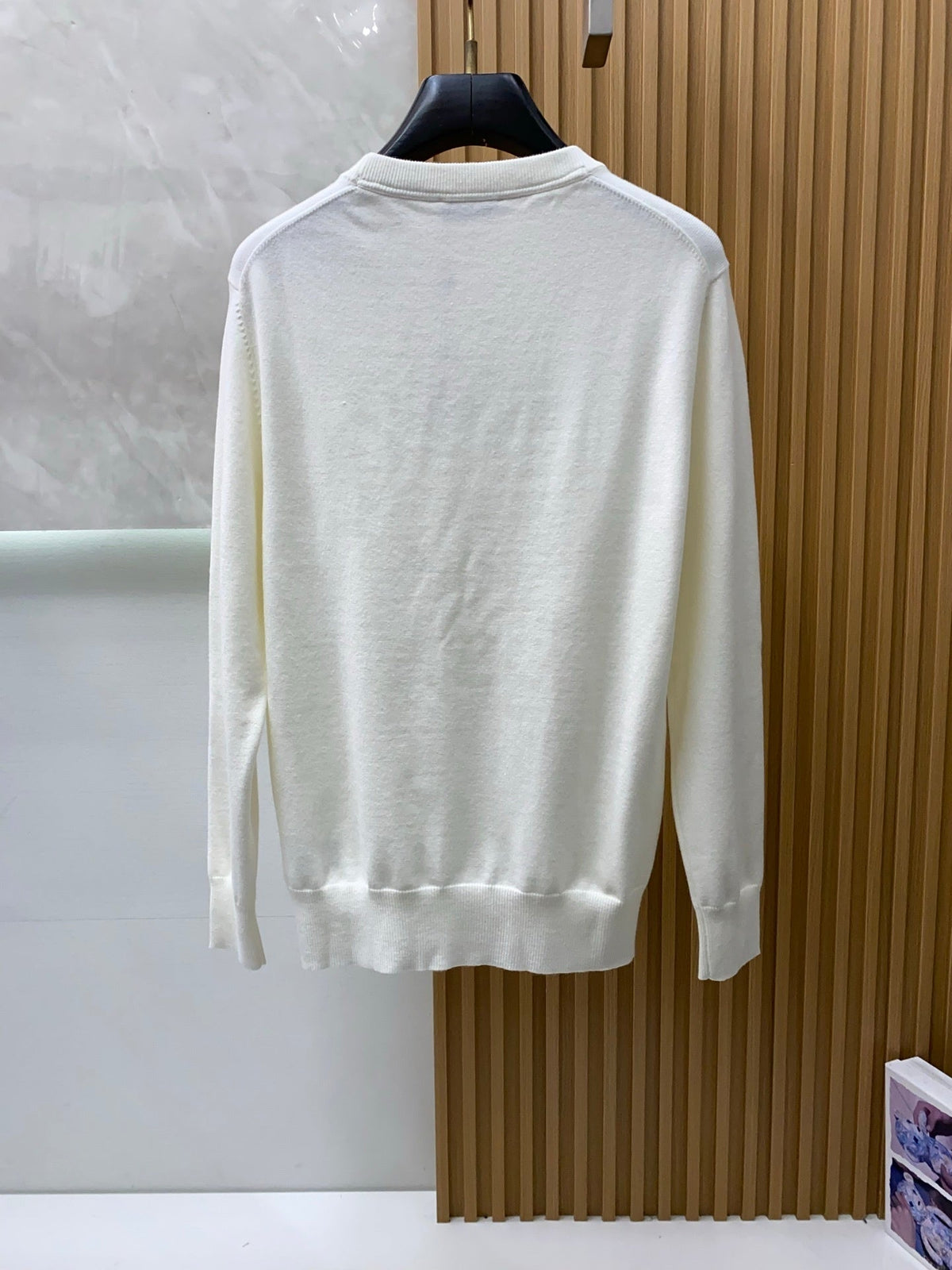 CREW NECK SWEATSHIRT WITH BUTTONED CHEST POCKET