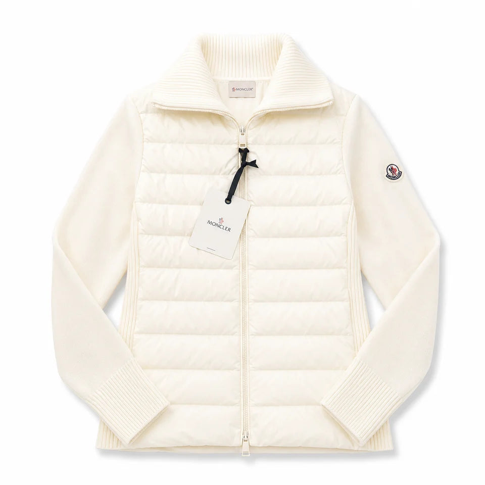 QUILTED KNIT JACKET