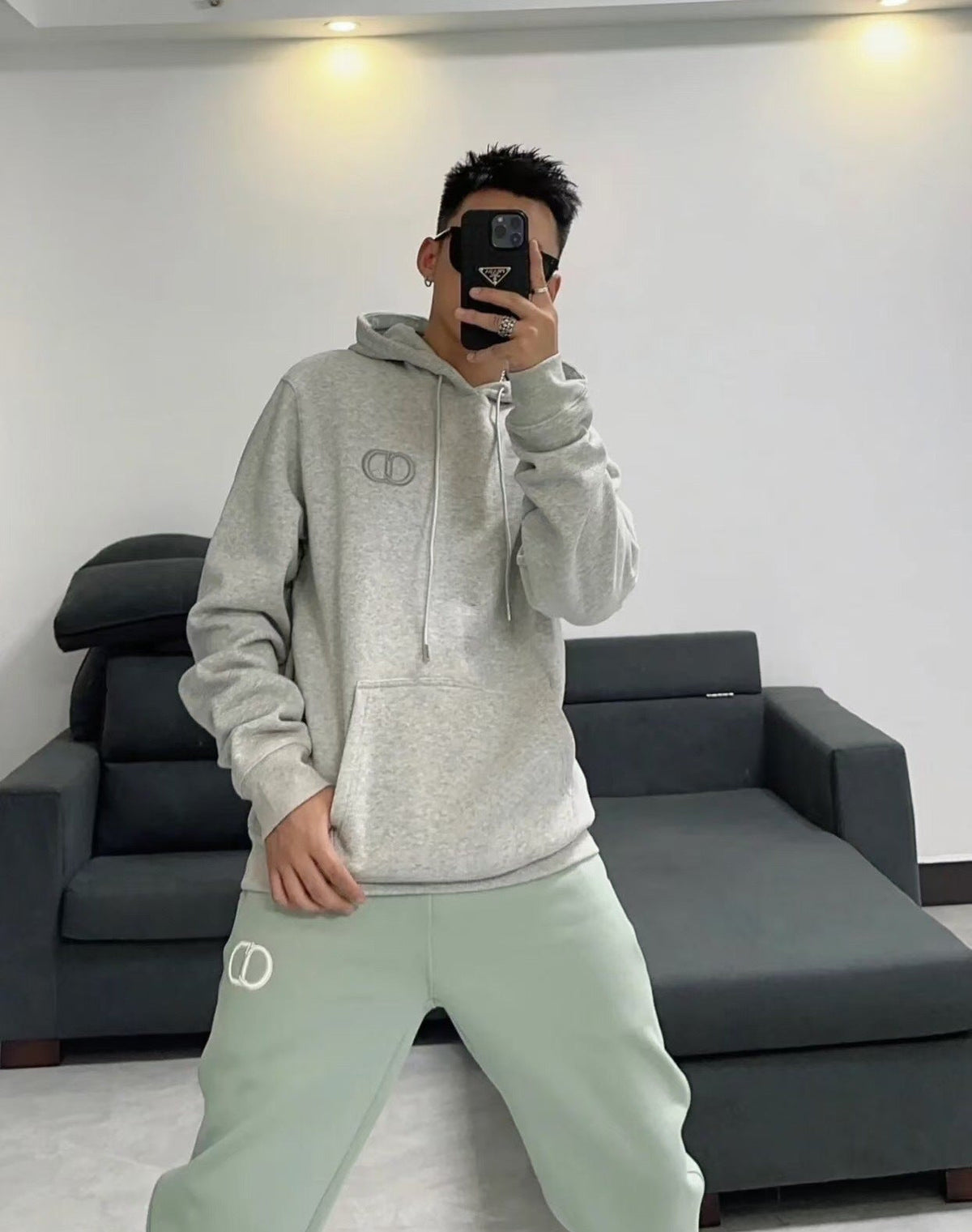 HOODIE WITH LOGO