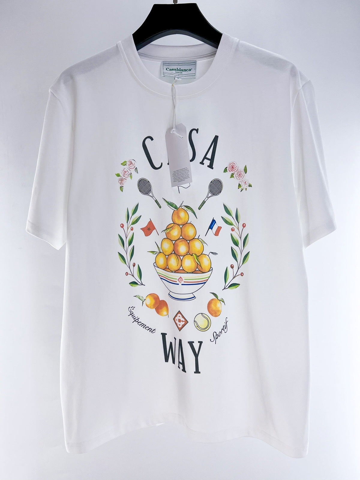 ORANGE GRAPHIC T-SHIRT
