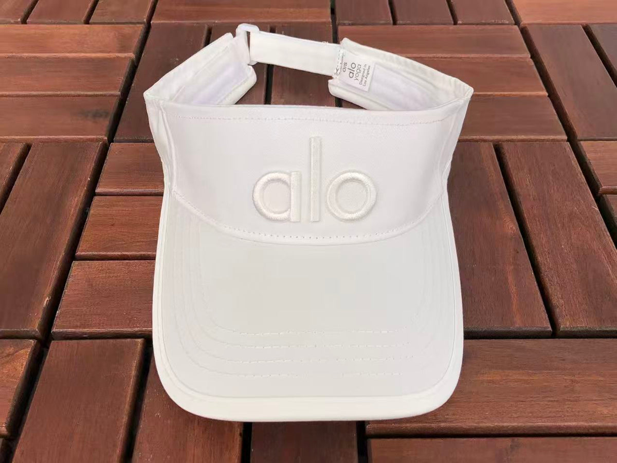 LOGO EMBROIDERED SPORTS VISOR