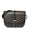 PATTERNED FLAP CROSSBODY