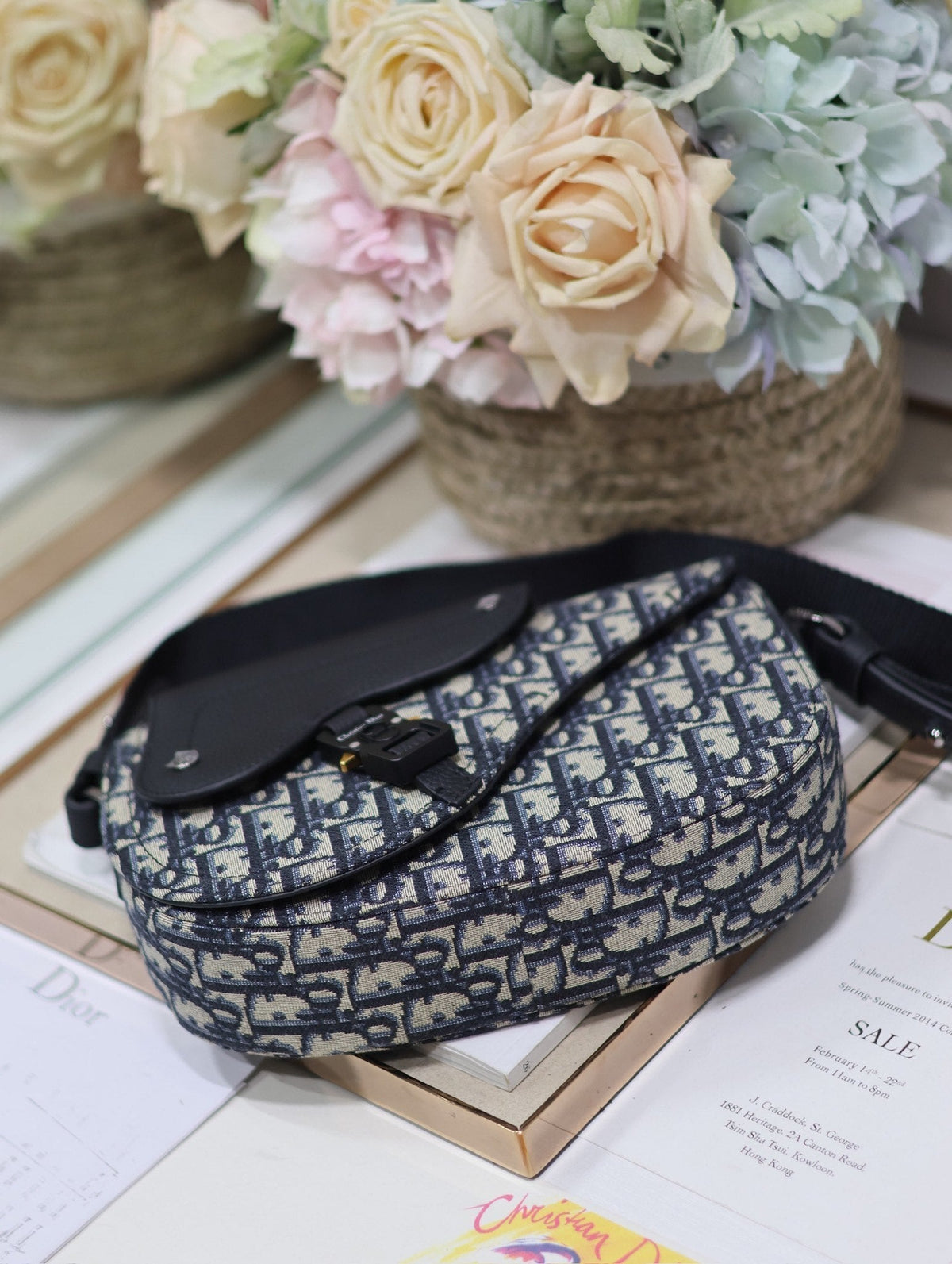 MONOGRAM SADDLE CROSSBODY BAG