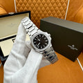 LUXURY STAINLESS STEEL DIAMOND WATCH