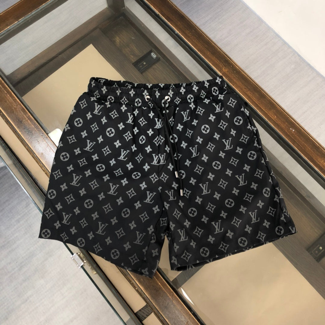 MONOGRAM PRINT SWIM SHORTS – MULTICOLOR