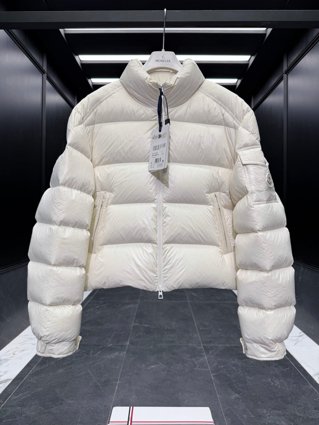 LUXURY QUILTED PUFFER DOWN JACKET