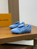 BLUE SUEDE SNEAKERS