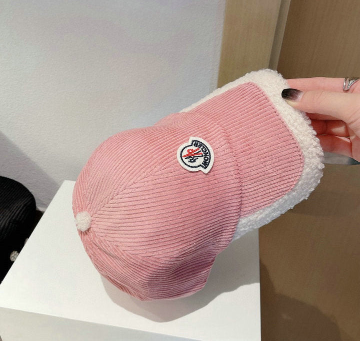 COZY CORDUROY WINTER BASEBALL CAP