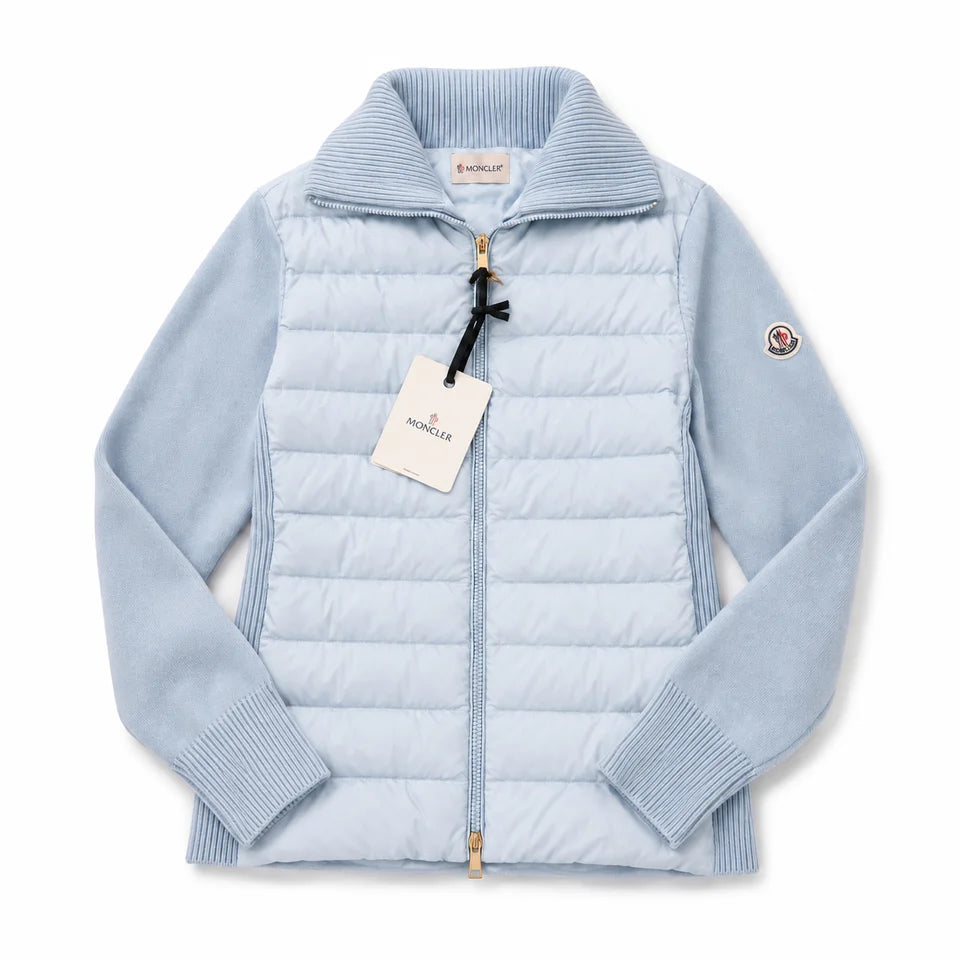 QUILTED KNIT JACKET