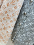SOFT PATTERNED KNIT CARDIGAN