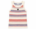 MULTICOLOR RIBBED TANK TOP