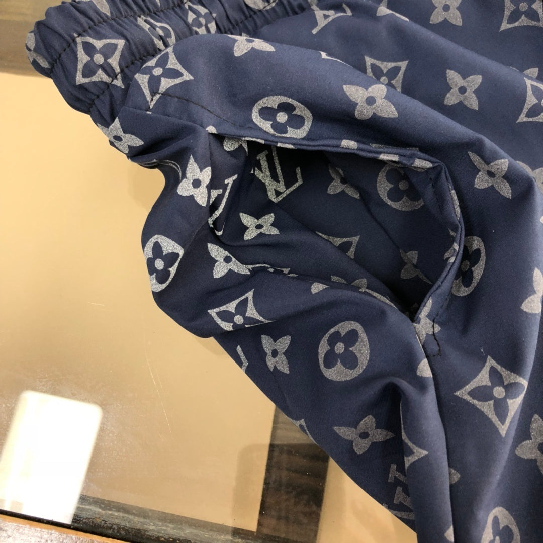 MONOGRAM PRINT SWIM SHORTS – MULTICOLOR