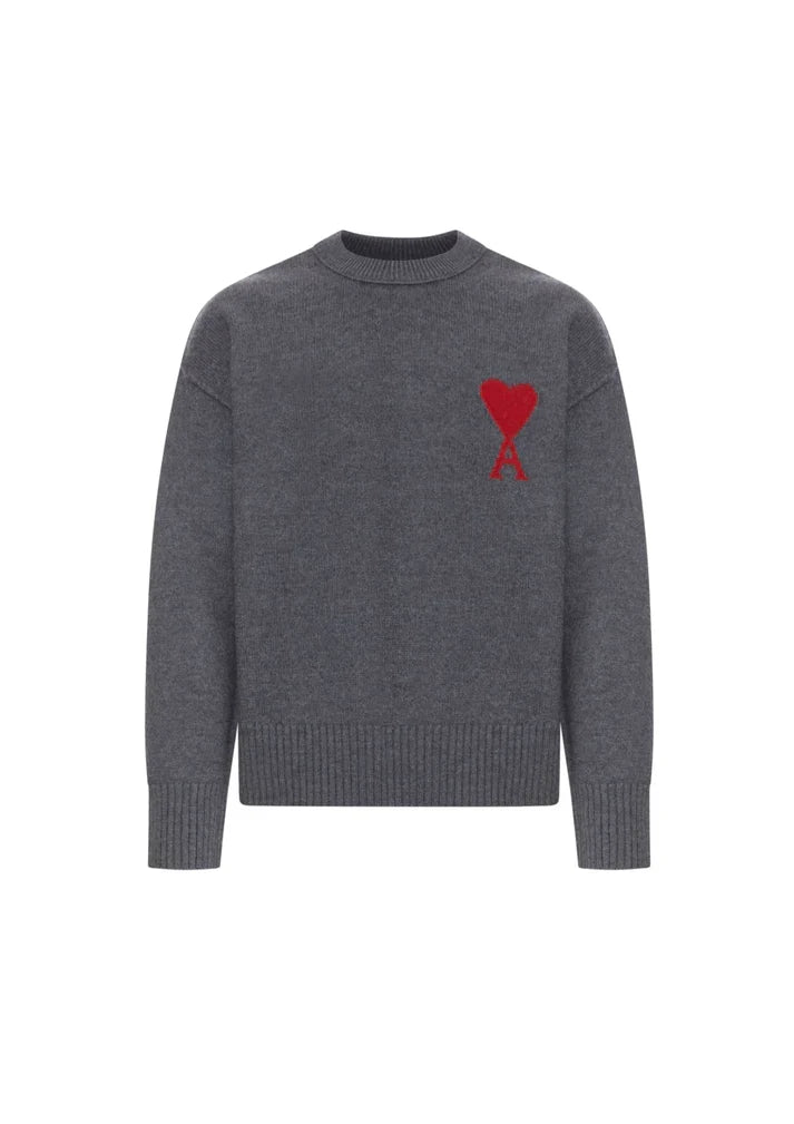 HEART EMBLEM SWEATER