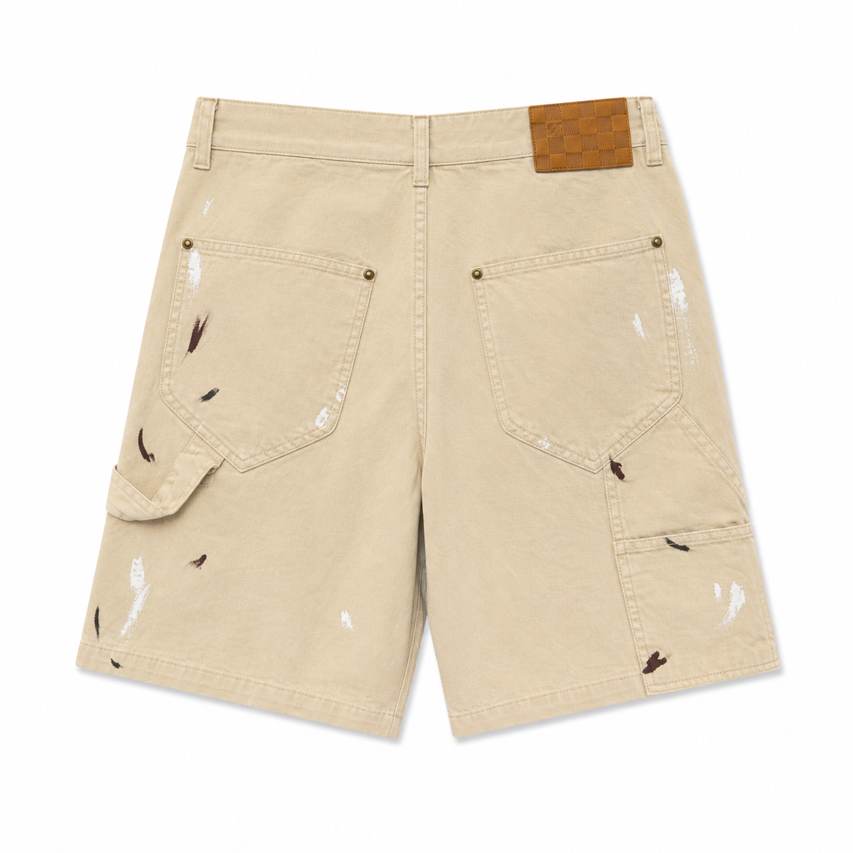 DISTRESSED UTILITY SHORTS