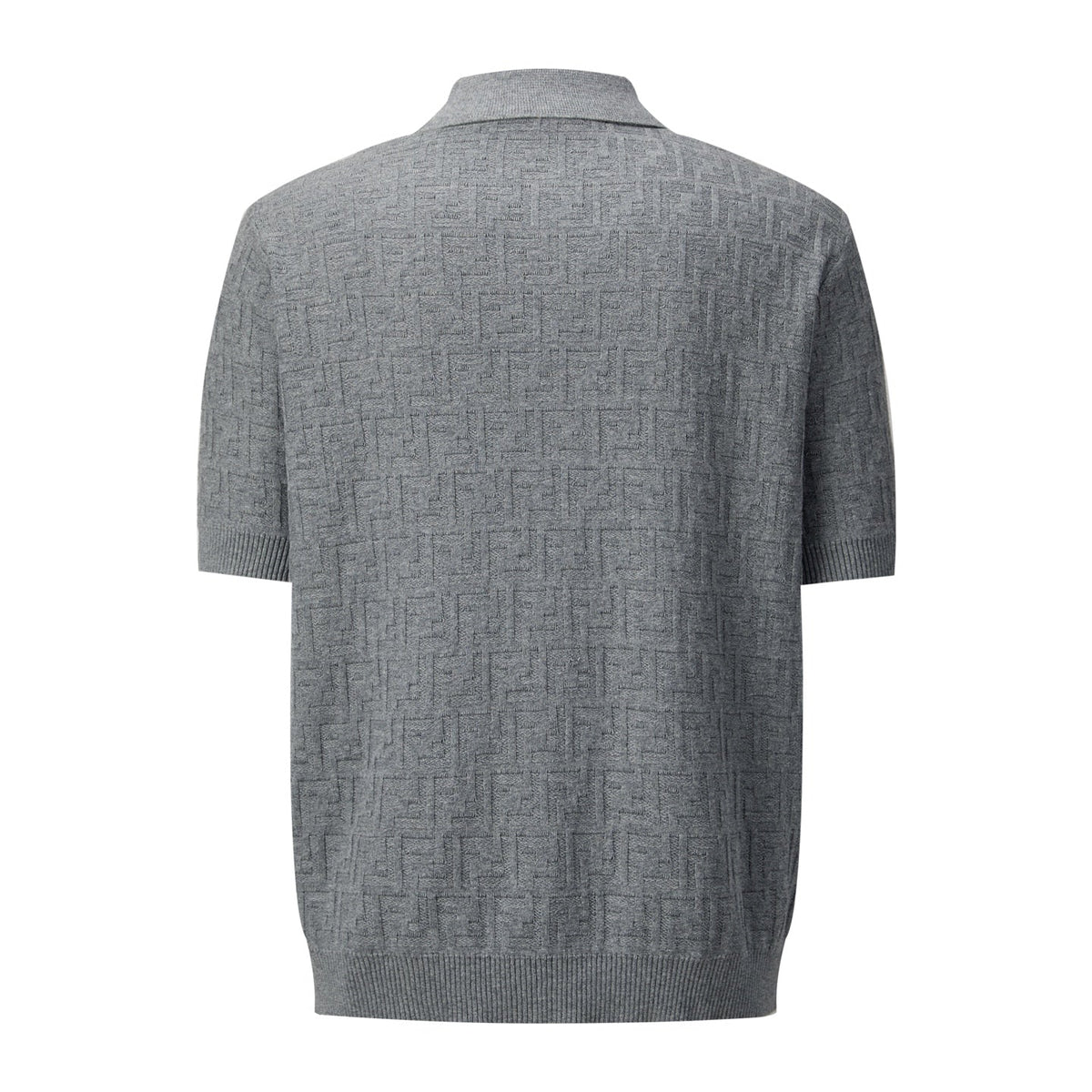 TEXTURED KNIT POLO SHIRT