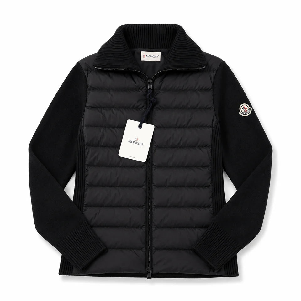 QUILTED KNIT JACKET