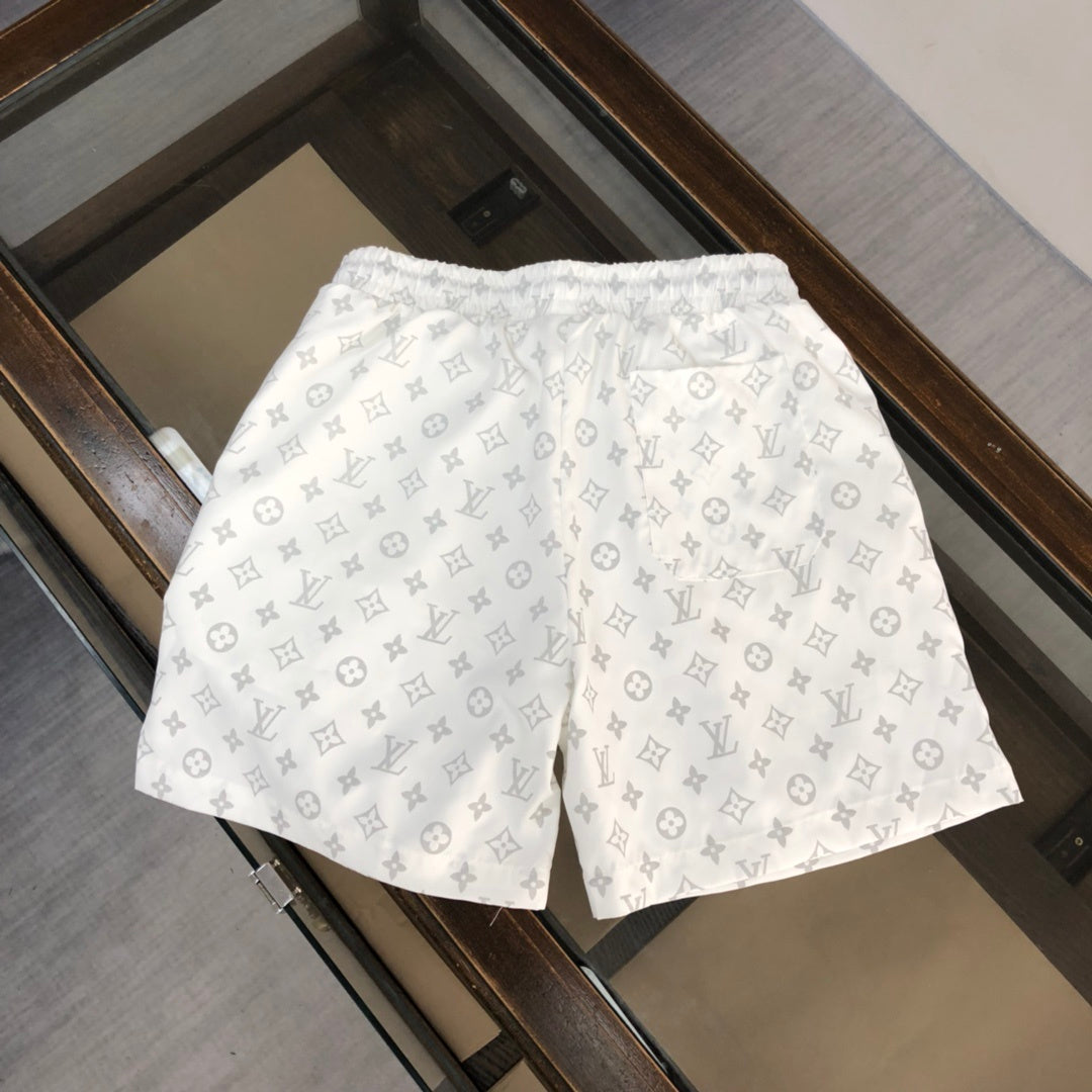 MONOGRAM PRINT SWIM SHORTS – MULTICOLOR