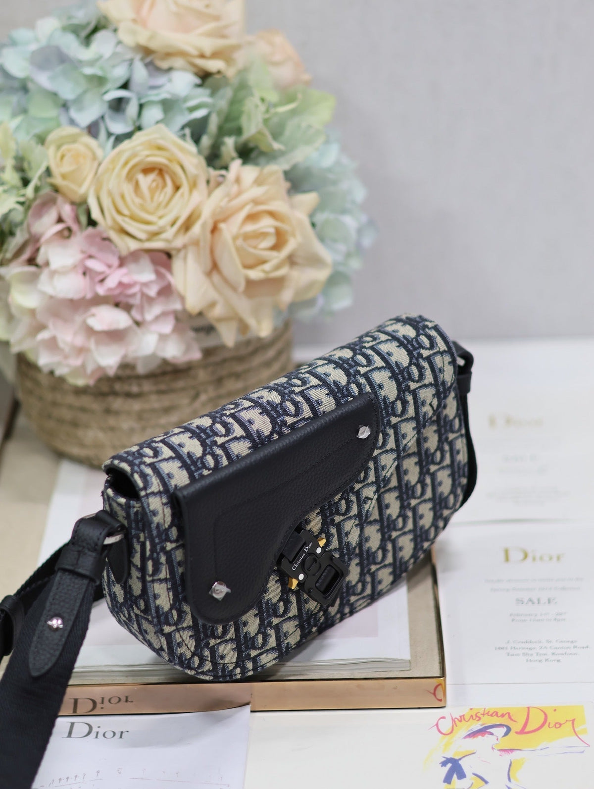 MONOGRAM SADDLE CROSSBODY BAG