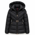 BELTED PUFFER JACKET