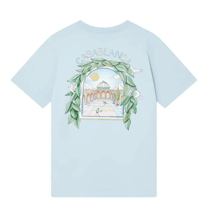 T-SHIRT WITH LANDSCAPE GRAPHIC PRINT