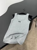 CLASSIC RIBBED LOGO TANK TOP