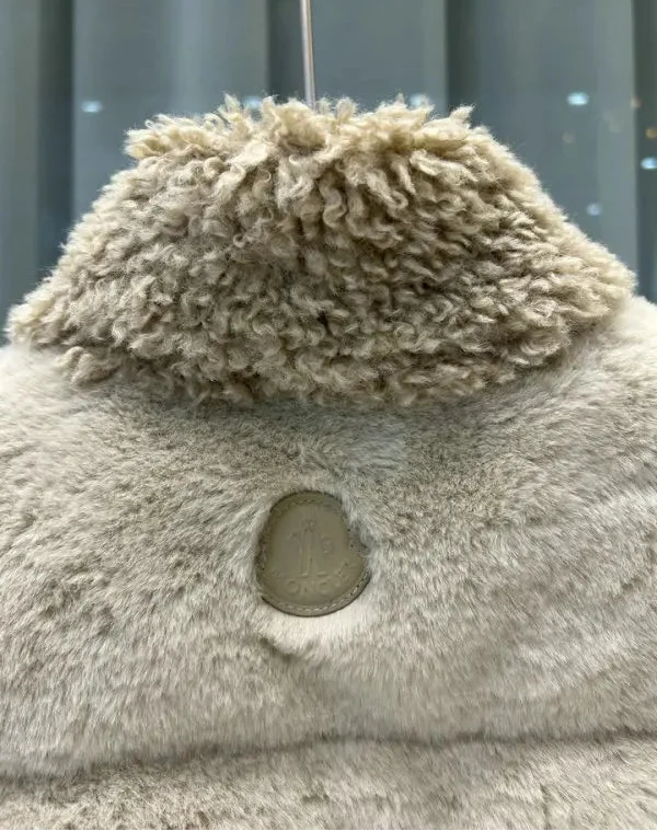 SHERPA BELTED QUILTED VEST