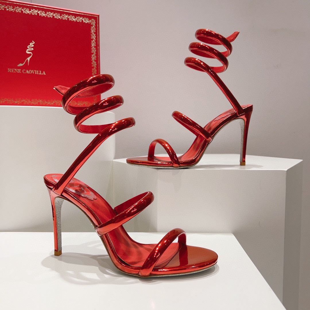 RUBY CHROME HEELS