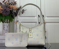 SOFT SHOULDER BAG WITH MATCHING POUCH