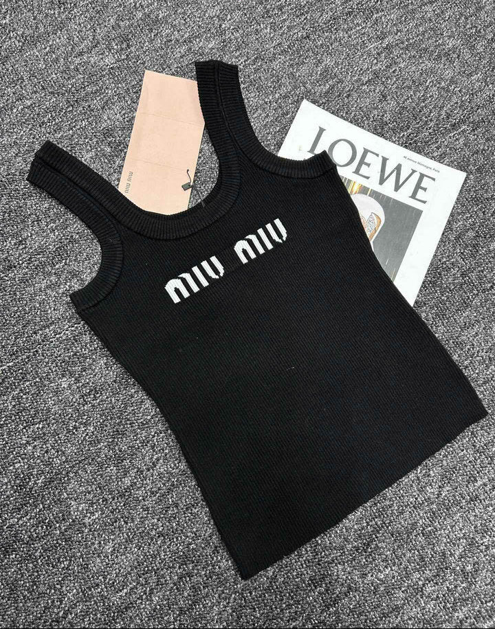 RIBBED KNIT TANK