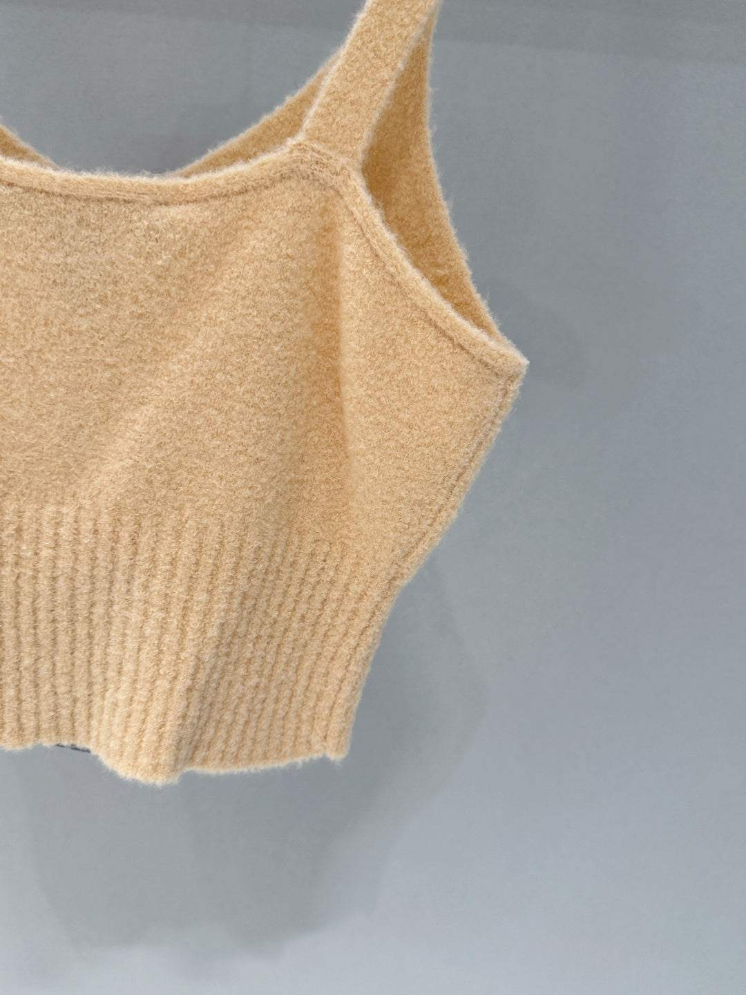 SOFT KNIT CROP TOP & SHORT SET WITH LOGO DETAIL