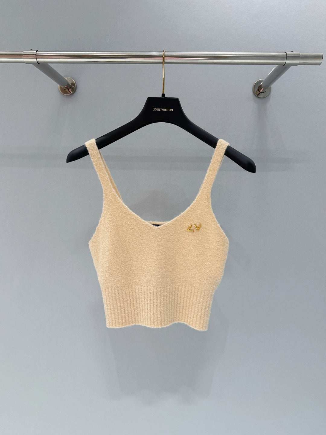 SOFT KNIT CROP TOP & SHORT SET WITH LOGO DETAIL