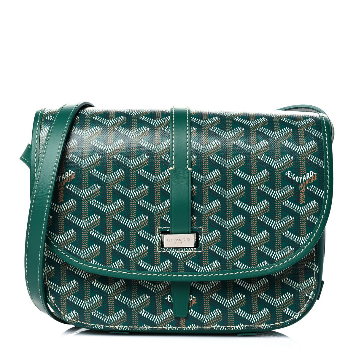 PATTERNED FLAP CROSSBODY