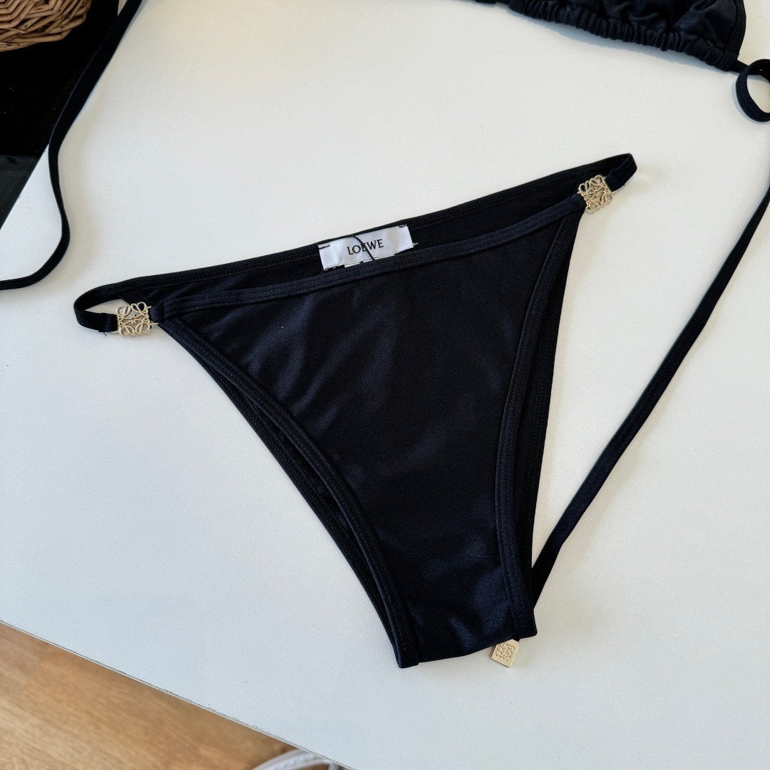 CLASSIC BLACK TRIANGLE BIKINI SET
