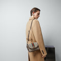 VINTAGE PATTERN SHOULDER CROSSBODY BAG
