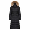 LONG BELTED PUFFER COAT
