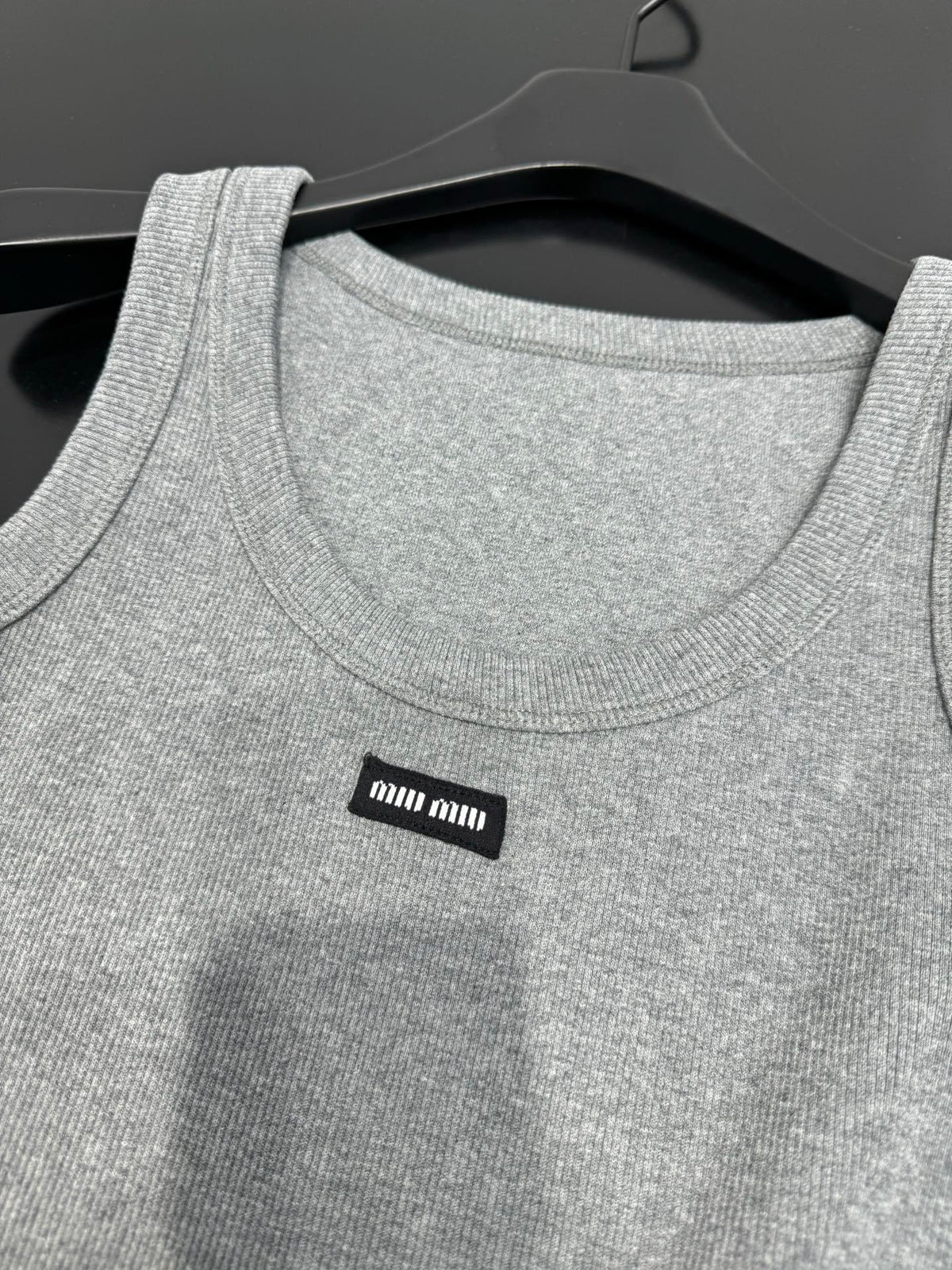 CLASSIC RIBBED LOGO TANK TOP